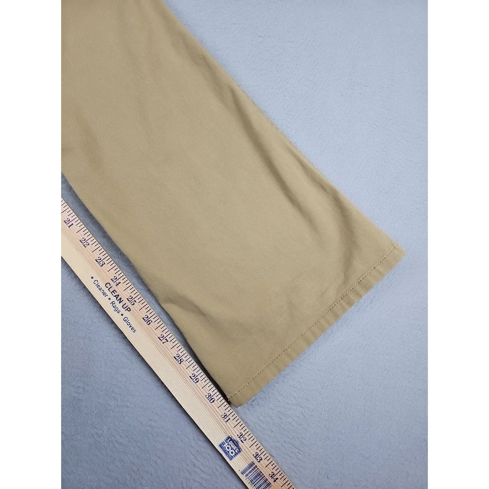 Tommy Hilfiger Pants Women's 8 32x31 Brown 5 Pocket Lightweight Stretch Bootcut